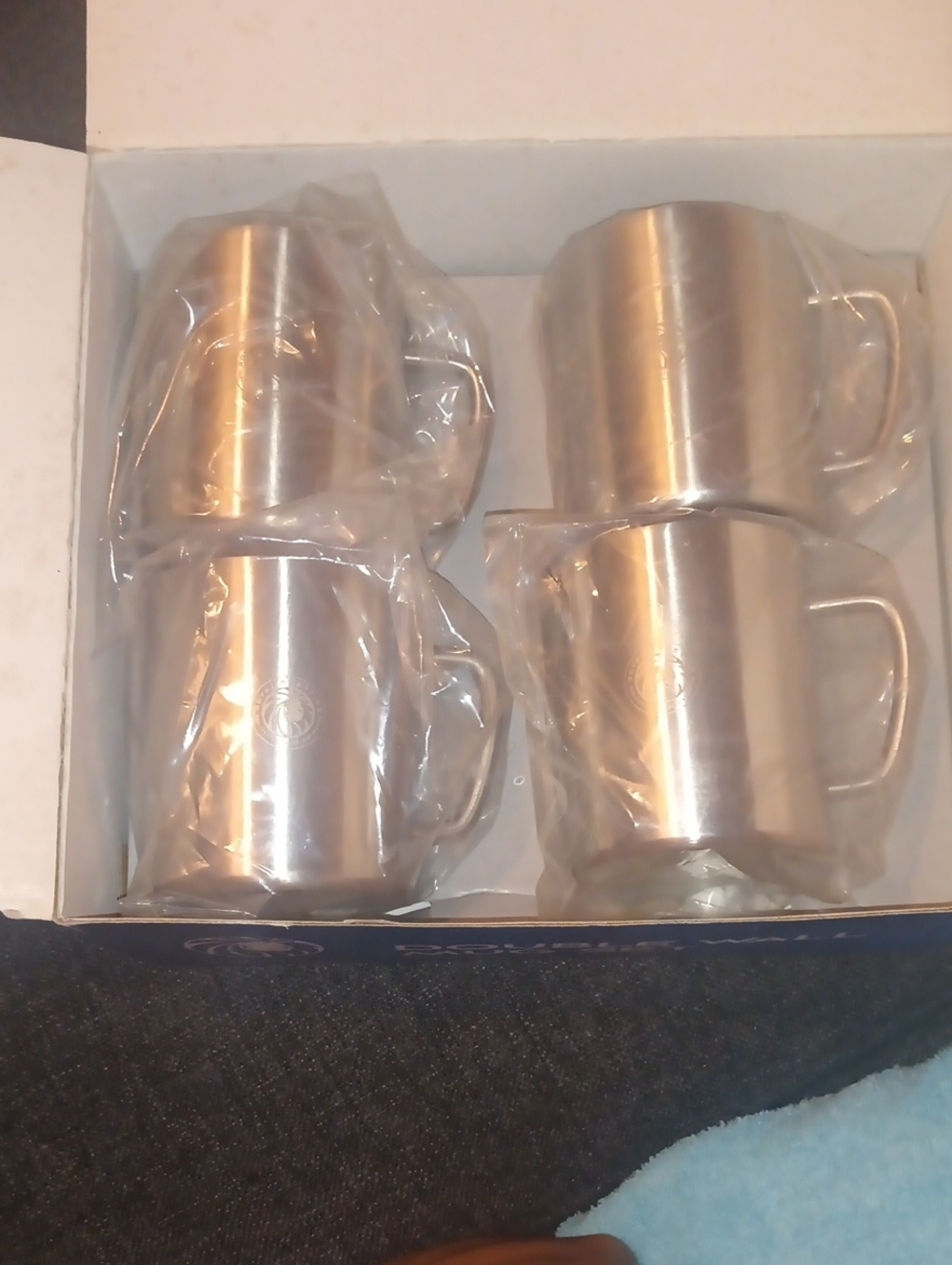 Royal Prestige Stainless Steel Mug Set - 4 Pack